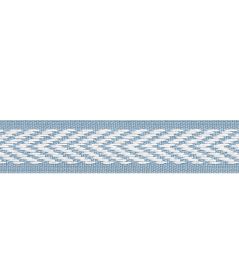 Westport Tape Trimming by Thibaut Spa Blue Westport Tape Trimming by Thibaut Spa Blue
