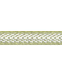 Westport Tape Trimming by Thibaut Spring Green Westport Tape Trimming by Thibaut Spring Green