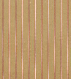 Weymouth Stripe Fabric by Ian Mankin Rust/Mustard Weymouth Stripe Fabric by Ian Mankin Rust/Mustard