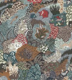 Whimsical Clumps Wallpaper by Josephine Munsey Multi Whimsical Clumps Wallpaper by Josephine Munsey Multi