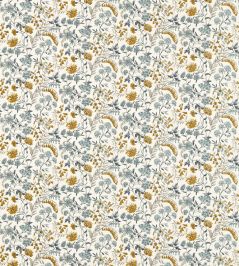 Whinfell Fabric by Studio G Saffron/Mineral Whinfell Fabric by Studio G Saffron/Mineral