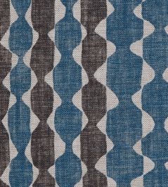 Whittle Wallpaper by Fermoie Blue/Black Whittle Wallpaper by Fermoie Blue/Black
