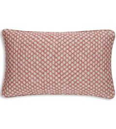Wicker Cushion by Fermoie Pink Wicker Cushion by Fermoie Pink