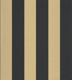 Wide Lines Wallpaper by Caselio Noir Doree Wide Lines Wallpaper by Caselio Noir Doree