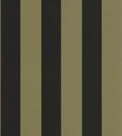 Wide Lines Wallpaper by Caselio Vert Olive Noir Wide Lines Wallpaper by Caselio Vert Olive Noir