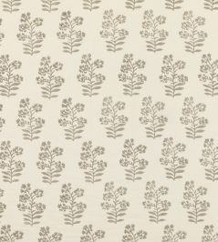Wild Flower Fabric by Baker Lifestyle Stone Wild Flower Fabric by Baker Lifestyle Stone