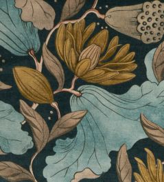 Wilde Lotus in Downley Fabric by Liberty Ink Wilde Lotus in Downley Fabric by Liberty Ink