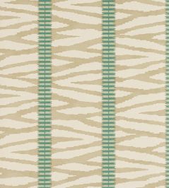 Wilder Wallpaper by Jane Churchill Taupe/Aqua Wilder Wallpaper by Jane Churchill Taupe/Aqua