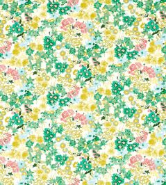 Wildflower Meadow Fabric by Harlequin Rose/Emerald/Peridot Wildflower Meadow Fabric by Harlequin Rose/Emerald/Peridot