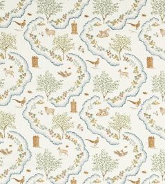 Wildflower Meadow Fabric by Sanderson Going Green Wildflower Meadow Fabric by Sanderson Going Green