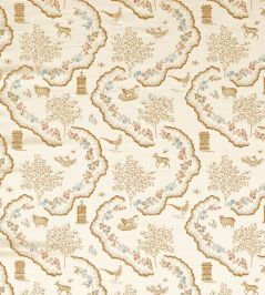 Wildflower Meadow Fabric by Sanderson Pearl Wildflower Meadow Fabric by Sanderson Pearl