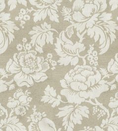 Wildflower Union Fabric by Ian Mankin Flax Wildflower Union Fabric by Ian Mankin Flax