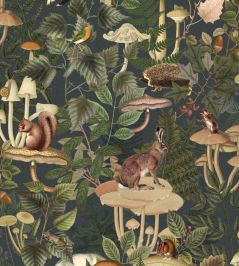 Wildlife Creek Wallpaper by Rebel Walls Forest Green Wildlife Creek Wallpaper by Rebel Walls Forest Green