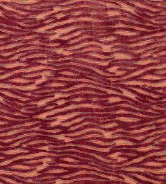 Wildstripe Fabric by Clarke & Clarke Coral Wildstripe Fabric by Clarke & Clarke Coral