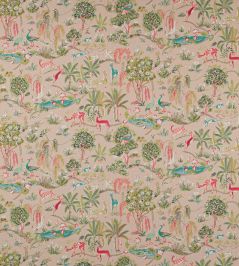 Wildwood Fabric by Jane Churchill Pink Wildwood Fabric by Jane Churchill Pink