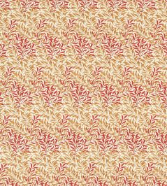 Willow Bough Minor Fabric by Morris & Co Russet Willow Bough Minor Fabric by Morris & Co Russet