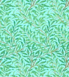 Willow Bough Wallpaper by Morris & Co Sky/Leaf Green Willow Bough Wallpaper by Morris & Co Sky/Leaf Green