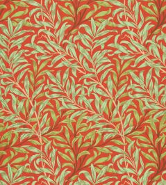 Willow Bough Wallpaper by Morris & Co Tomato/Olive Willow Bough Wallpaper by Morris & Co Tomato/Olive