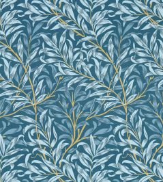 Willow Boughs Wallpaper by Clarke & Clarke Denim Willow Boughs Wallpaper by Clarke & Clarke Denim