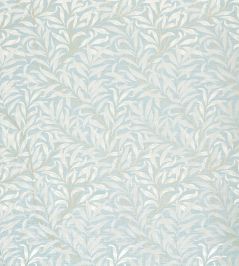 Willow Boughs Jacquard Fabric by Clarke & Clarke Denim Willow Boughs Jacquard Fabric by Clarke & Clarke Denim