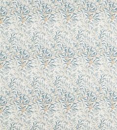 Willow Boughs Wide Width Fabric by Morris & Co Mineral Blue Willow Boughs Wide Width Fabric by Morris & Co Mineral Blue