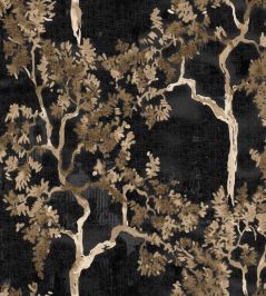 Willow Poem Wallpaper by Coordonne Onyx Willow Poem Wallpaper by Coordonne Onyx