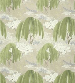 Willow Tree Wallpaper by Anna French Beige Willow Tree Wallpaper by Anna French Beige