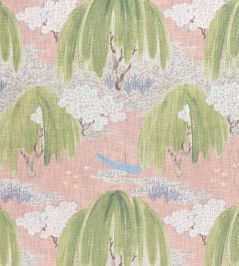 Willow Tree Fabric by Anna French Blush Willow Tree Fabric by Anna French Blush