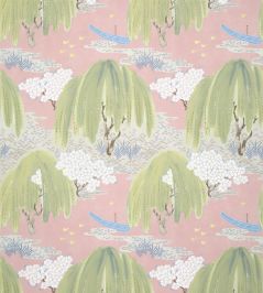 Willow Tree Wallpaper by Anna French Blush Willow Tree Wallpaper by Anna French Blush