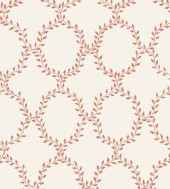 Wilma Wallpaper by Sandberg Red Wilma Wallpaper by Sandberg Red
