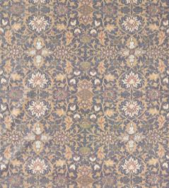 Wilton Warp Print Fabric by Morris & Co Indigo Wilton Warp Print Fabric by Morris & Co Indigo