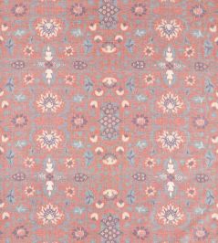 Wilton Warp Print Fabric by Morris & Co Madder Wilton Warp Print Fabric by Morris & Co Madder