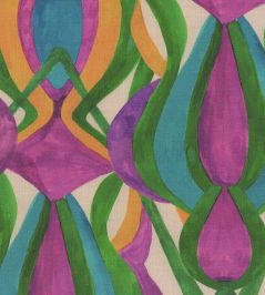 Wind Maidens Fabric by MINDTHEGAP Multi Wind Maidens Fabric by MINDTHEGAP Multi