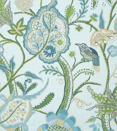 Windsor Wallpaper by Thibaut Spa Blue Windsor Wallpaper by Thibaut Spa Blue