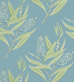 Winter Bud Wallpaper by Anna French Teal Winter Bud Wallpaper by Anna French Teal