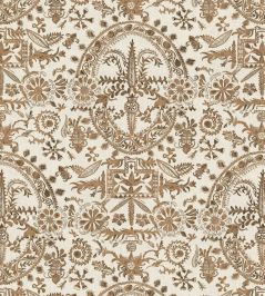 Womad LG 50 Fabric by Lewis & Wood Henna Womad LG 50 Fabric by Lewis & Wood Henna