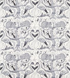 Wonder World Fabric by Clarke & Clarke Mono Wonder World Fabric by Clarke & Clarke Mono
