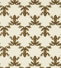 Wood Frog Wallpaper by Harlequin Gold / Parchment Wood Frog Wallpaper by Harlequin Gold / Parchment