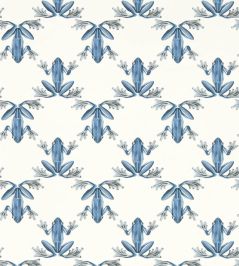 Wood Frog Wallpaper by Harlequin Wild Water / Chalk Wood Frog Wallpaper by Harlequin Wild Water / Chalk