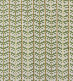Woodbridge Stripe Fabric by Nina Campbell Emerald Green Woodbridge Stripe Fabric by Nina Campbell Emerald Green