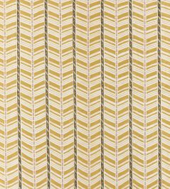 Woodbridge Stripe Fabric by Nina Campbell Ochre Woodbridge Stripe Fabric by Nina Campbell Ochre