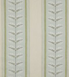 Woodcote Stripe Fabric by Colefax and Fowler Aqua/Green Woodcote Stripe Fabric by Colefax and Fowler Aqua/Green