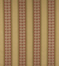 Woodcote Stripe Fabric by Colefax and Fowler Red/Green Woodcote Stripe Fabric by Colefax and Fowler Red/Green