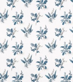 Woodland Fabric by Anna French Blue Woodland Fabric by Anna French Blue