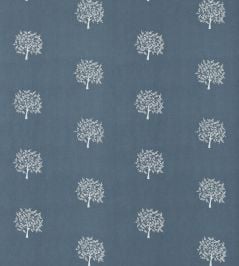 Woodland Tree Fabric by Morris & Co Grey Blue/Ivory Woodland Tree Fabric by Morris & Co Grey Blue/Ivory