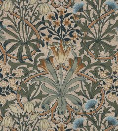 Woodland Weeds Wallpaper by Morris & Co Bayleaf/Wheat Woodland Weeds Wallpaper by Morris & Co Bayleaf/Wheat