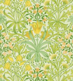 Woodland Weeds Wallpaper by Morris & Co Sap Green Woodland Weeds Wallpaper by Morris & Co Sap Green
