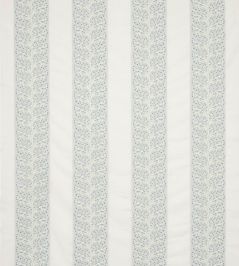 Wren Stripe Fabric by Colefax And Fowler Blue Wren Stripe Fabric by Colefax And Fowler Blue