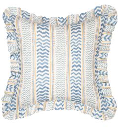 Wriggle Room Cushion 50cm x 50cm by GP & J Baker Blue/Yellow Wriggle Room Cushion 50cm x 50cm by GP & J Baker Blue/Yellow