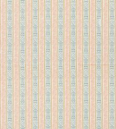 Wriggle Room Fabric by GP & J Baker Teal/Spice Wriggle Room Fabric by GP & J Baker Teal/Spice